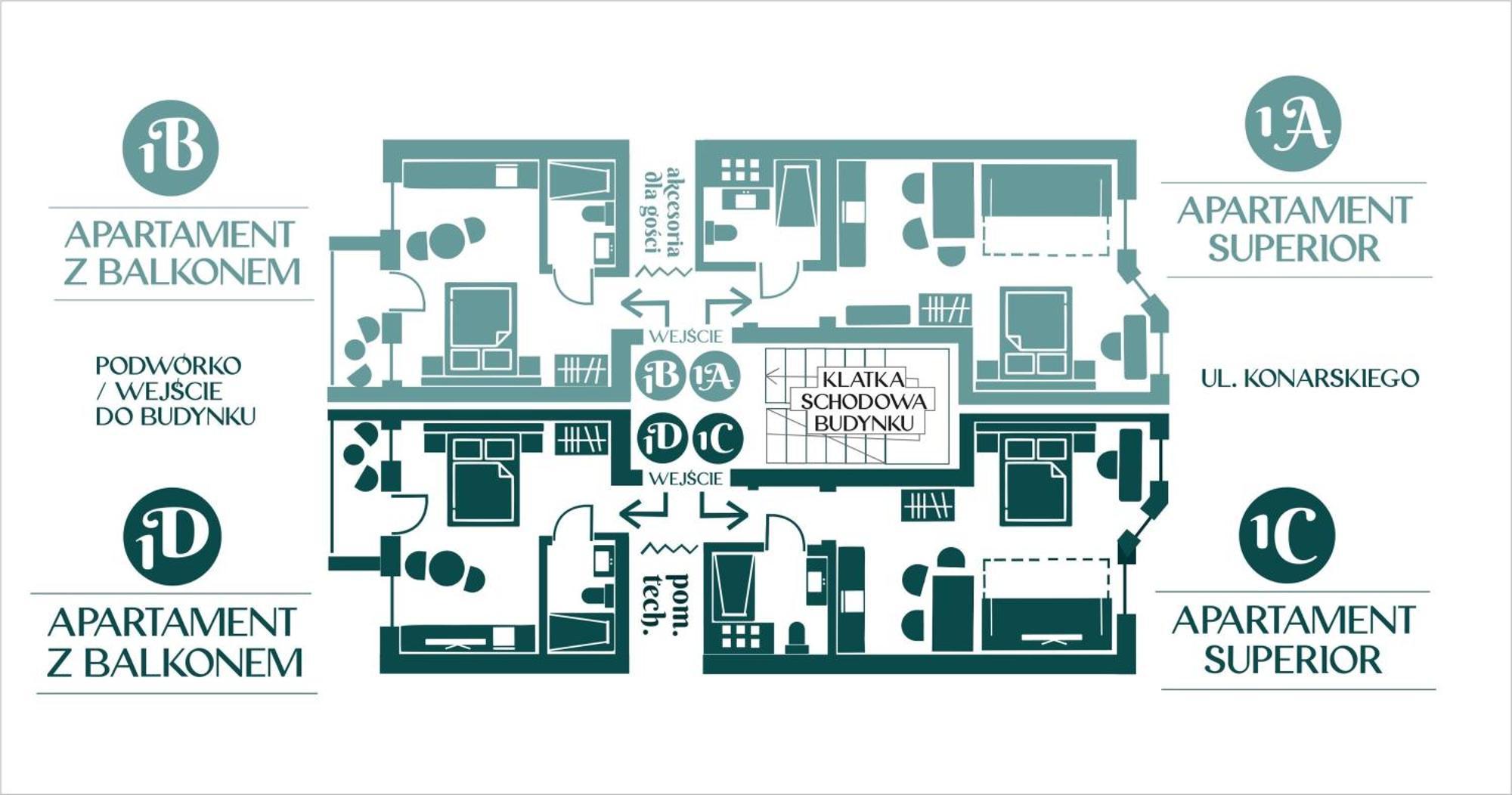 Dk Apartamenty Hotelove Gizycko Bagian luar foto